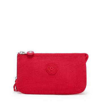 Kipling Creativity Large Pouch Bags Red Rouge | AU 2091DF